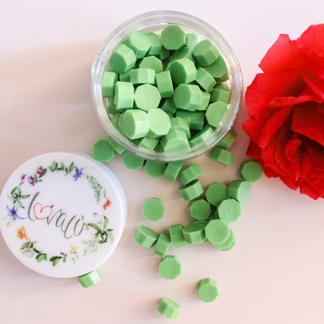 Green Lime - Sealing Wax Beads