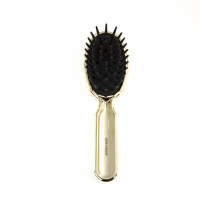 Metallic Konica pneumatic detangling hair brush