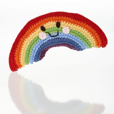 Babyspielzeugfreundliche Regenbogenrassel