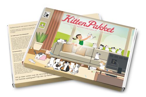 Kattenveertjes Kittenpakket   (english and dutch packaging)