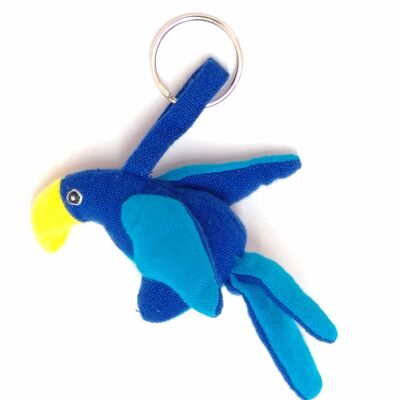 Macaw Parrot Keychain