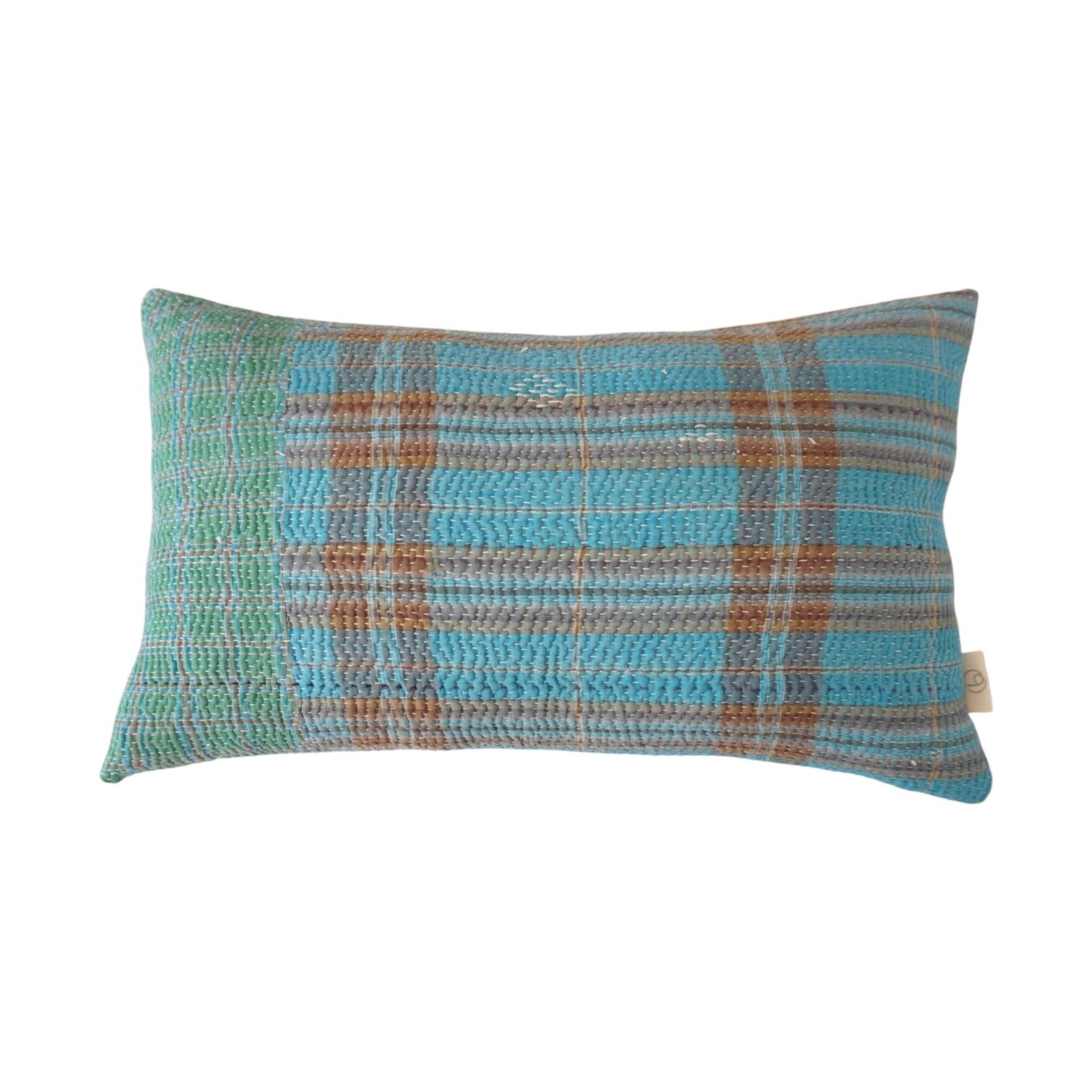 Cuscino kantha rettangolare n. 125