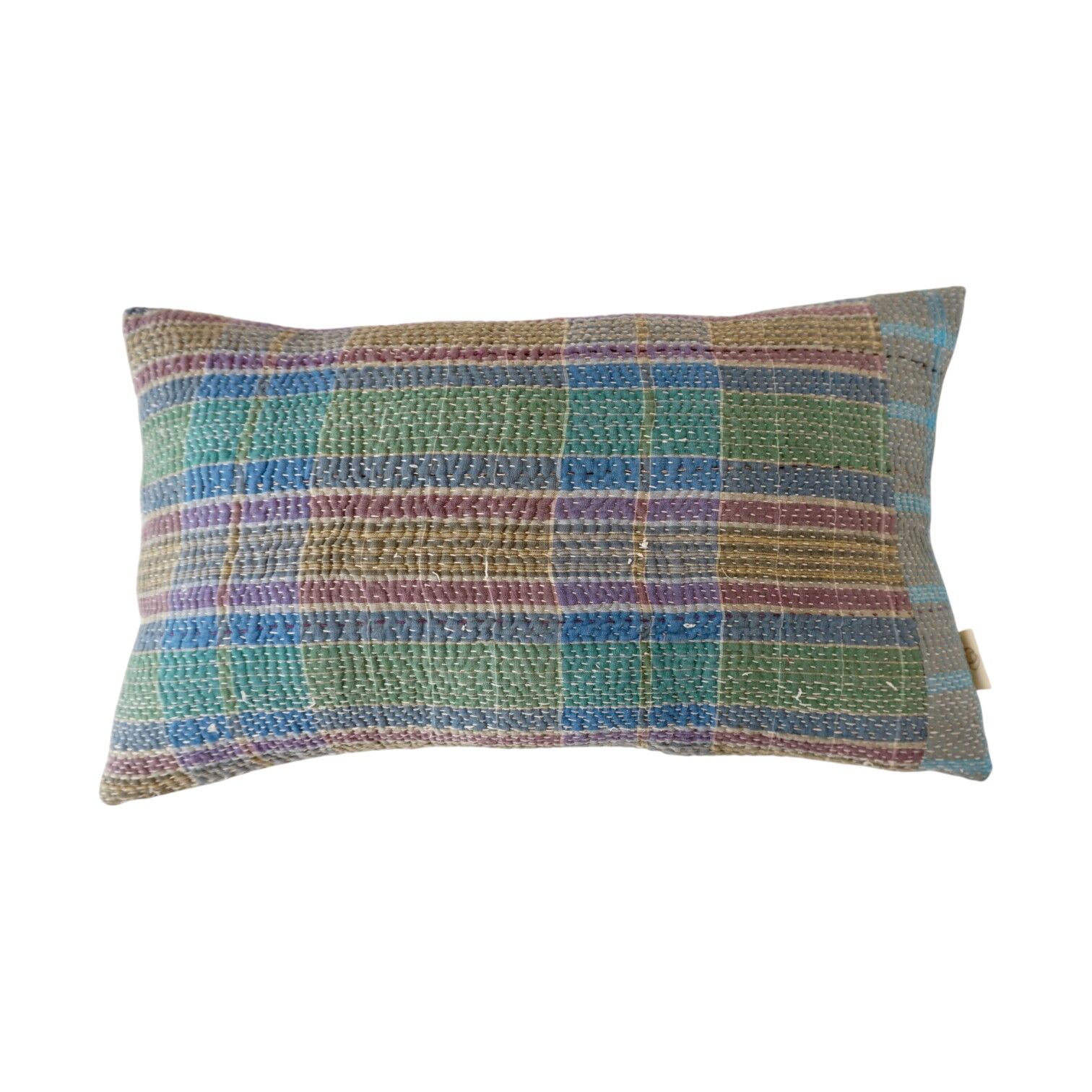 Cuscino kantha rettangolare n. 126