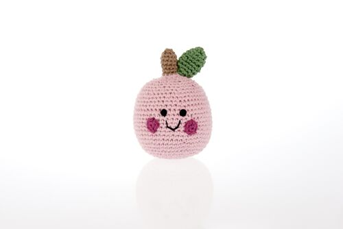 Baby Toy Friendly apple rattle – pink