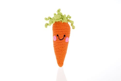 Baby Toy Friendly carrot rattle