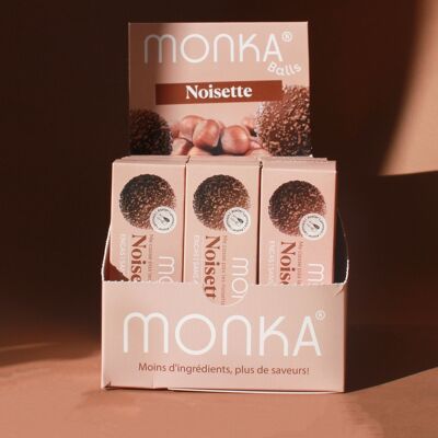 Monka Balls – Haselnuss x12 Boxen