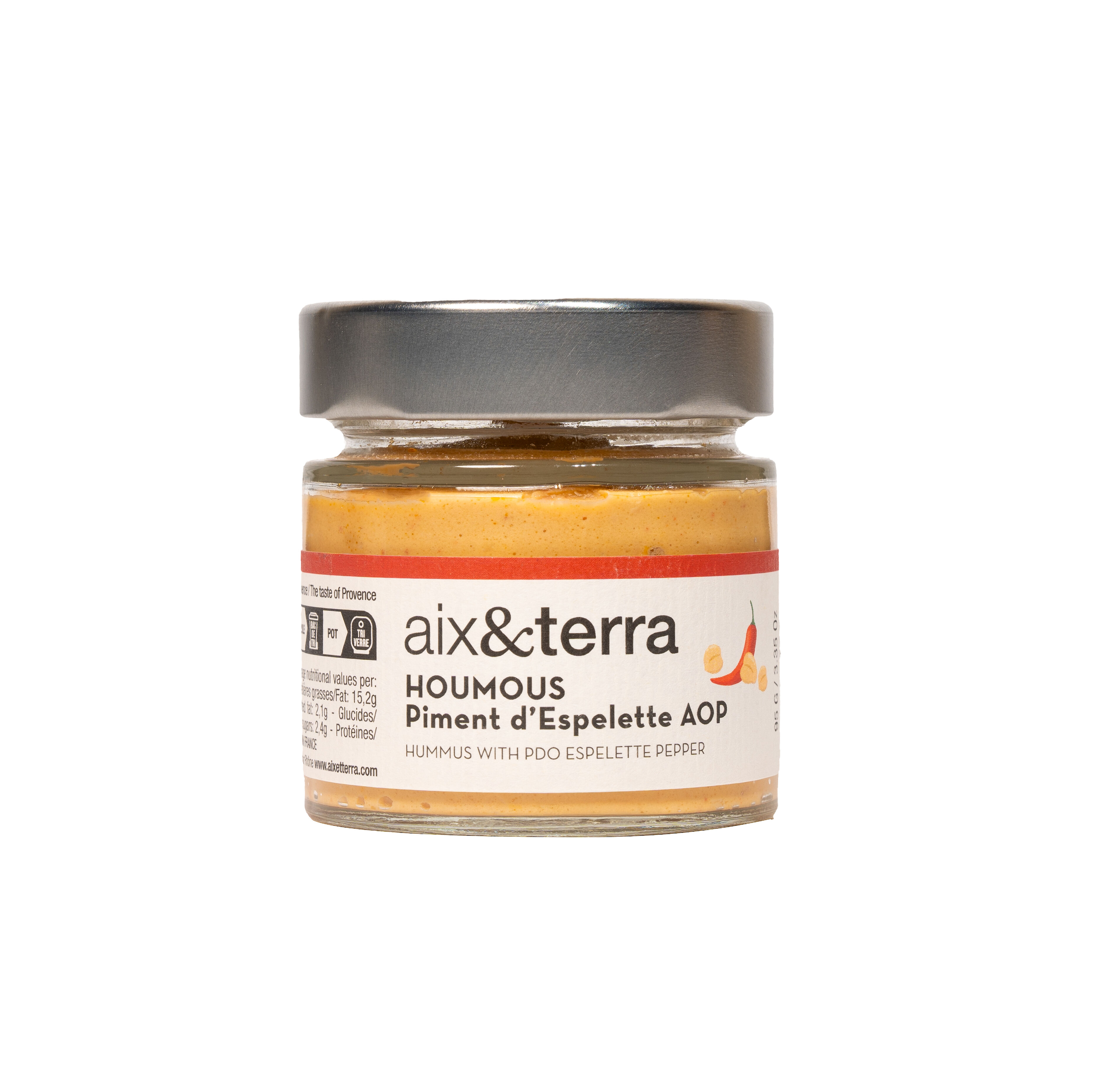 Hummus with Espelette Pepper PDO 95g