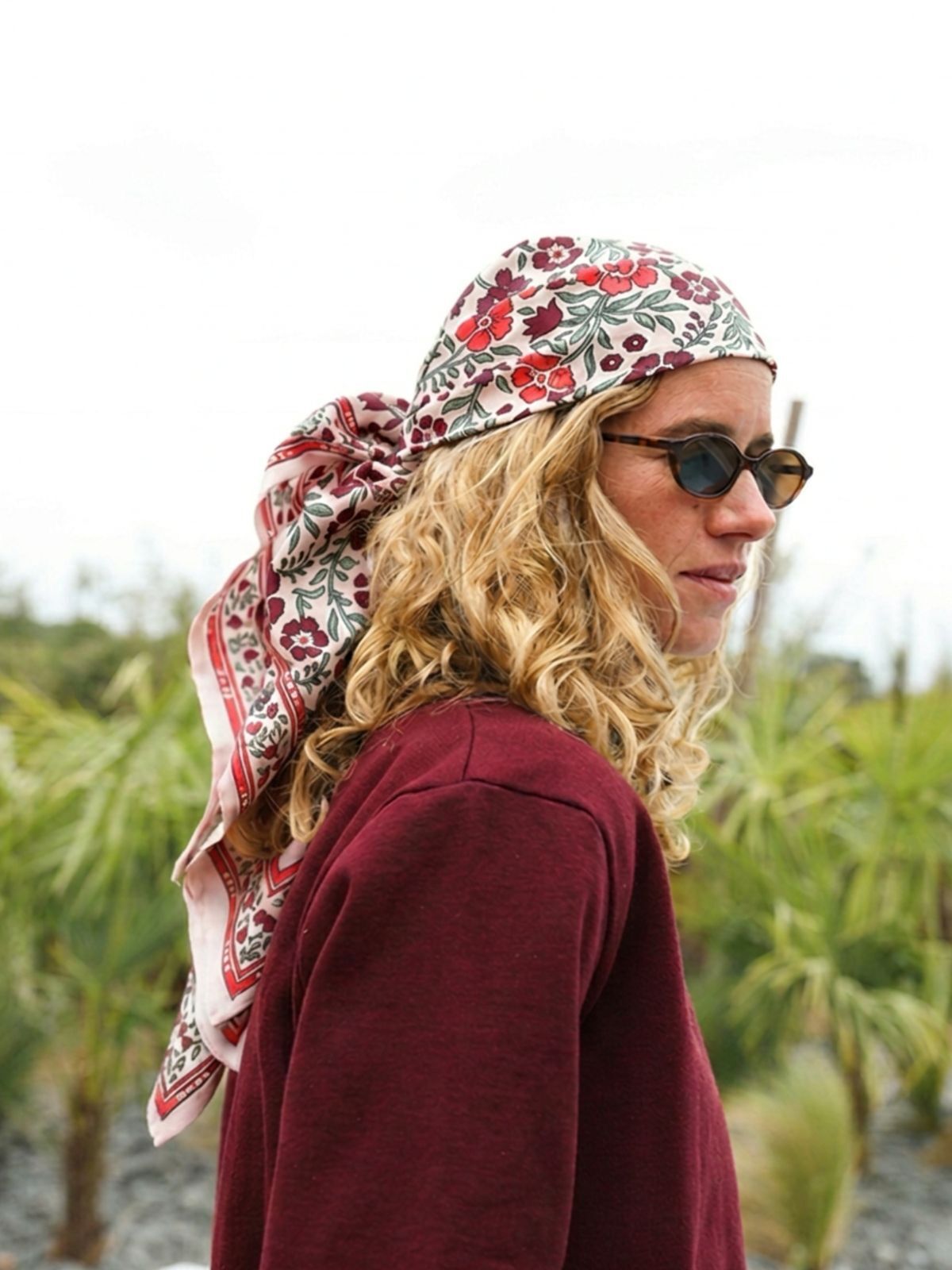 Foulard Adulte Amma Cerise