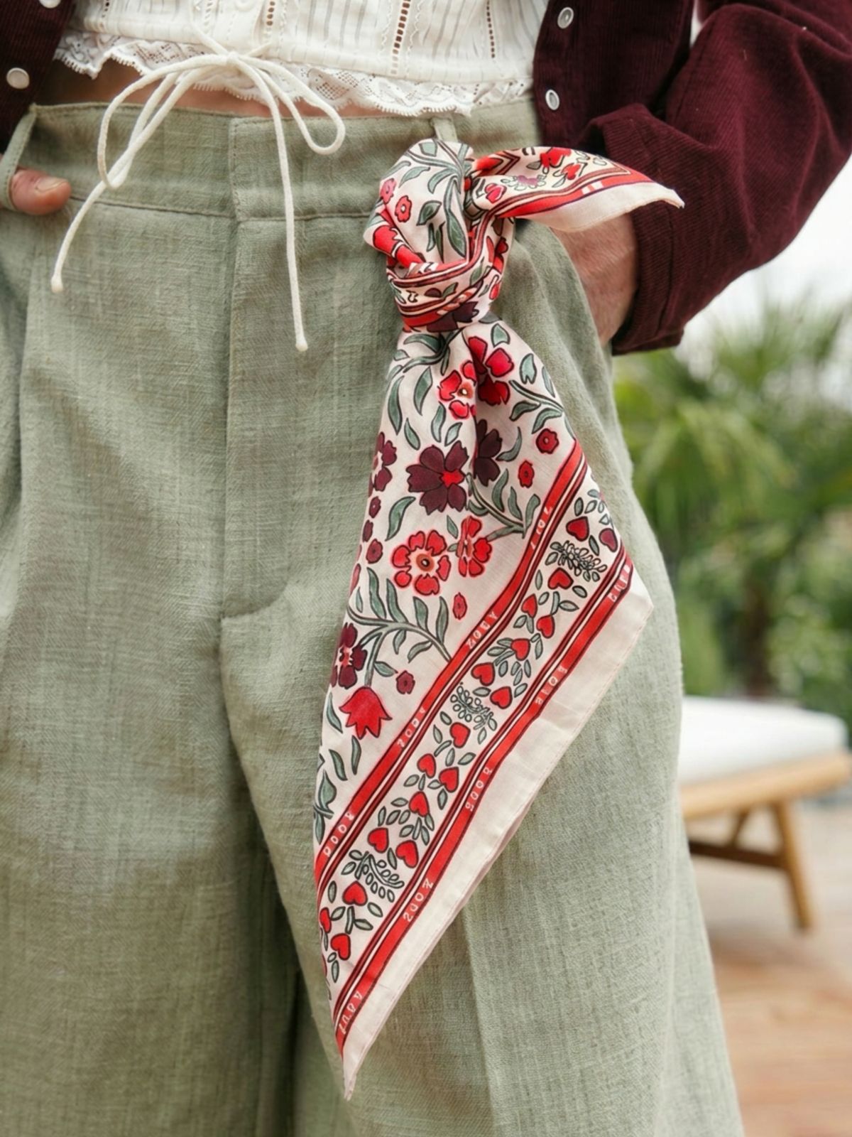 Foulards Bébé, Enfant Amma Cerise