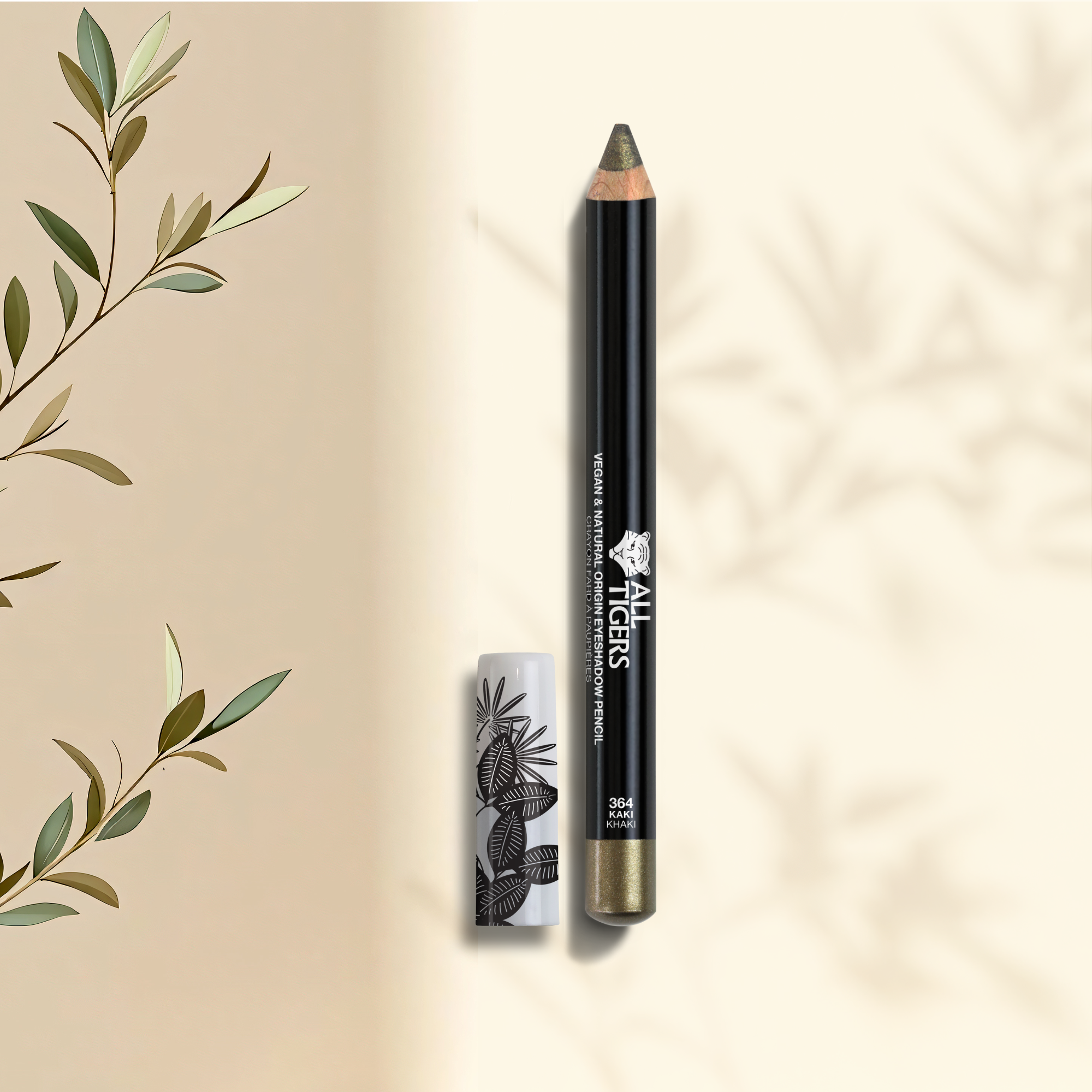 Ombretto naturale e vegano 364 Khaki
