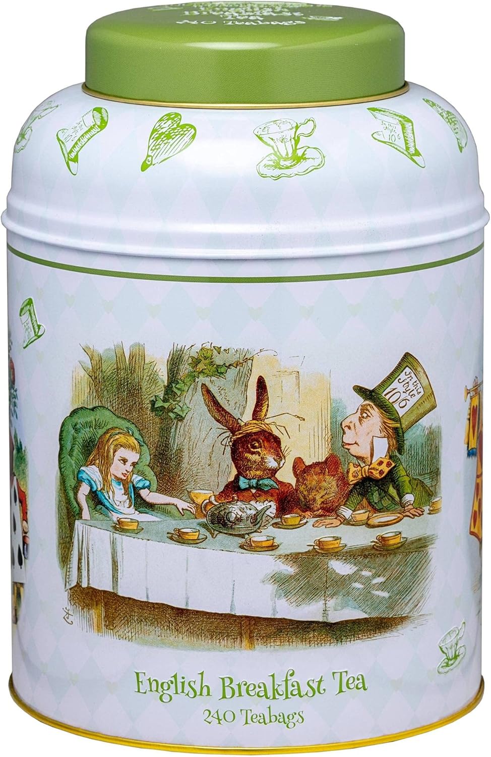 Alice im Wunderland Deluxe-Teedose | 240 Teebeutel