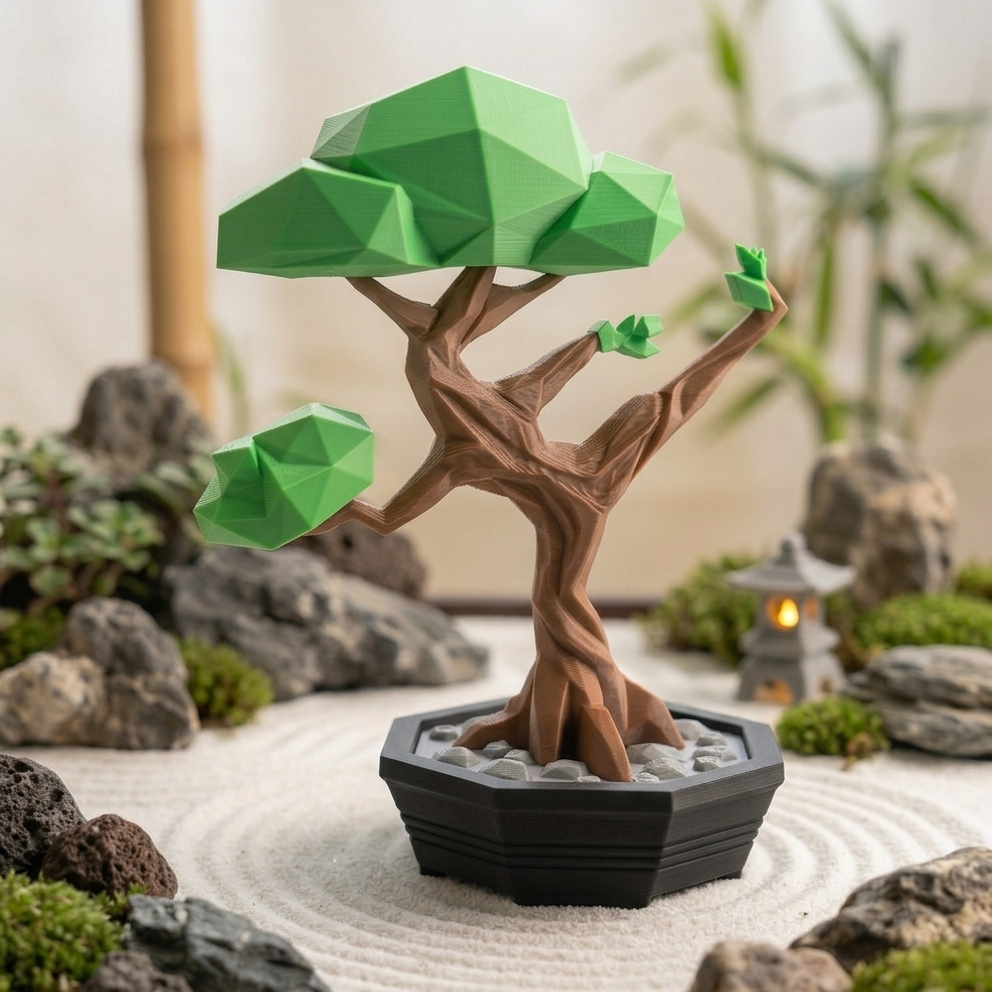 Bonsai Sensei Figurine | Karate Martial Arts Decor