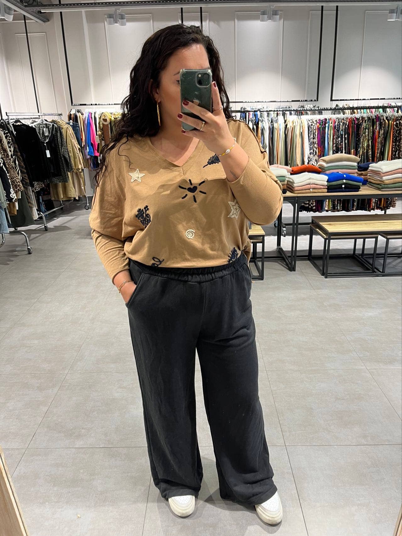 Plus Size - Women's Comfort Wide Leg Pants