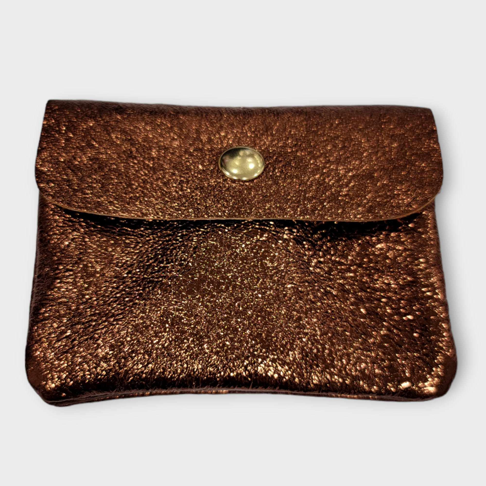 Chic Faux Leather Clutch