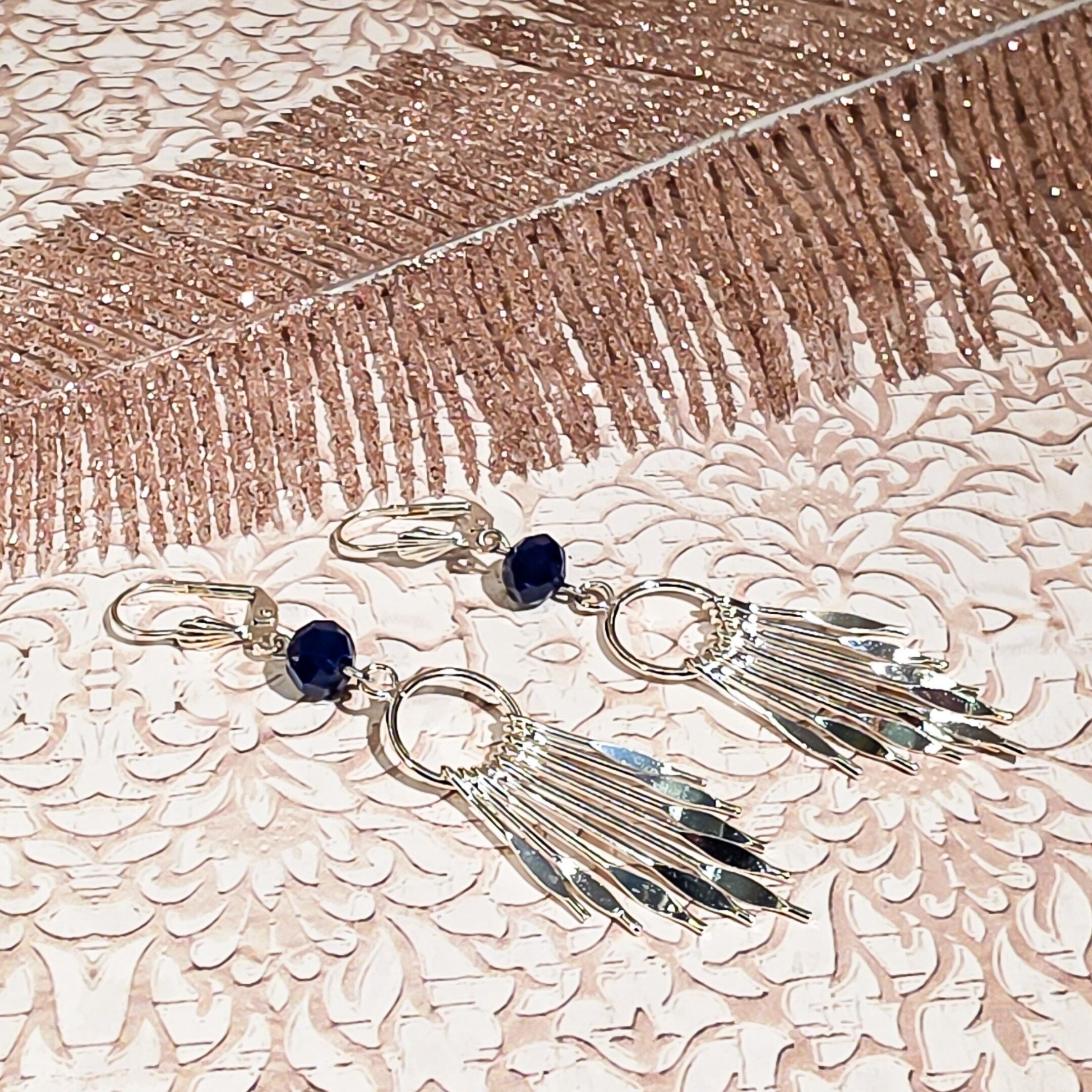 Pearl earrings pendants threads Mother's Day Gift Mom Christmas Gift Teacher
