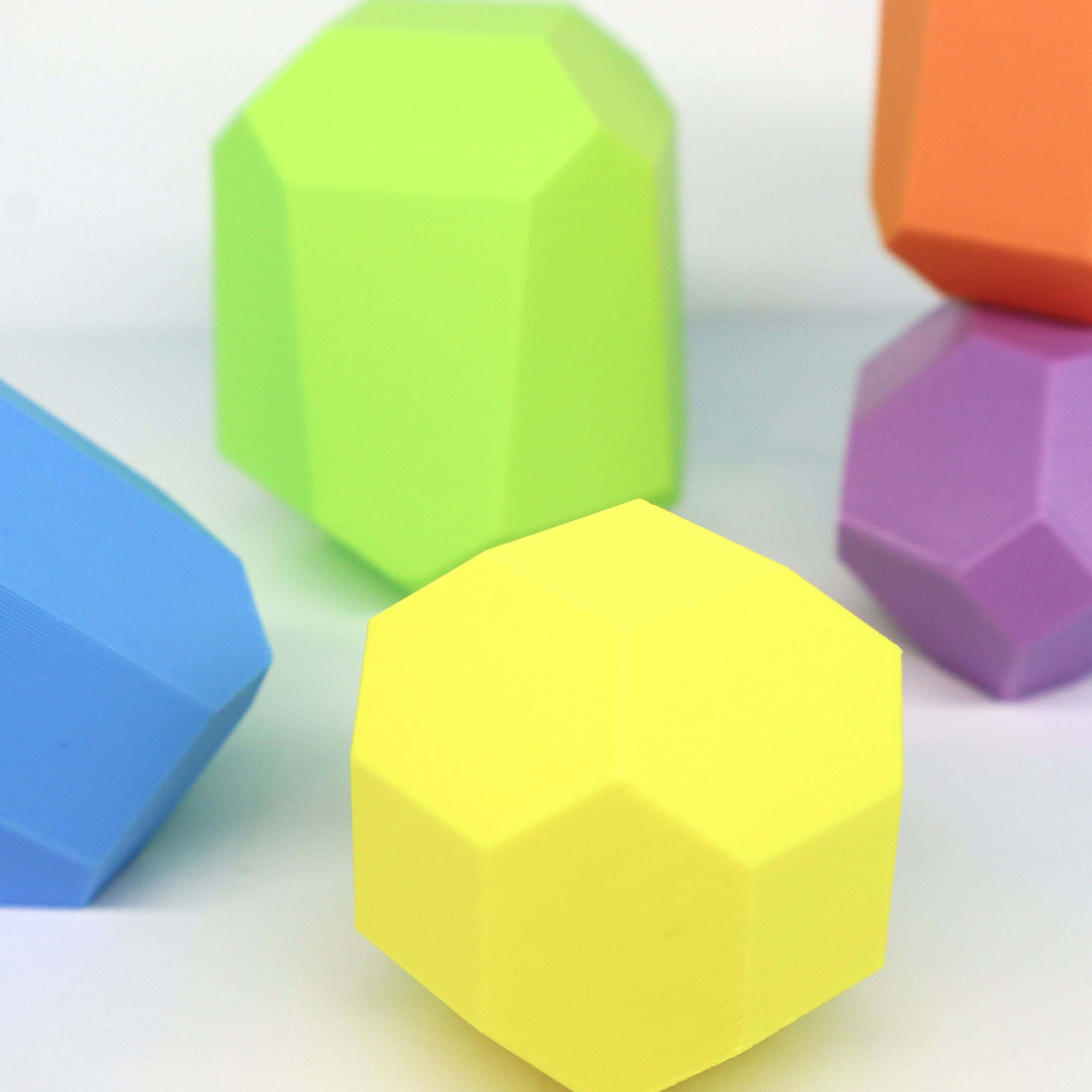Pastel Balancing Stones | Montessori Stacking Learning Toy