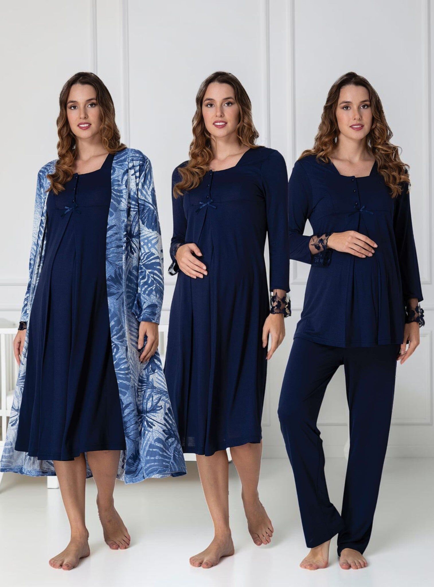Navy 4-Piece Set – Leaf Empire