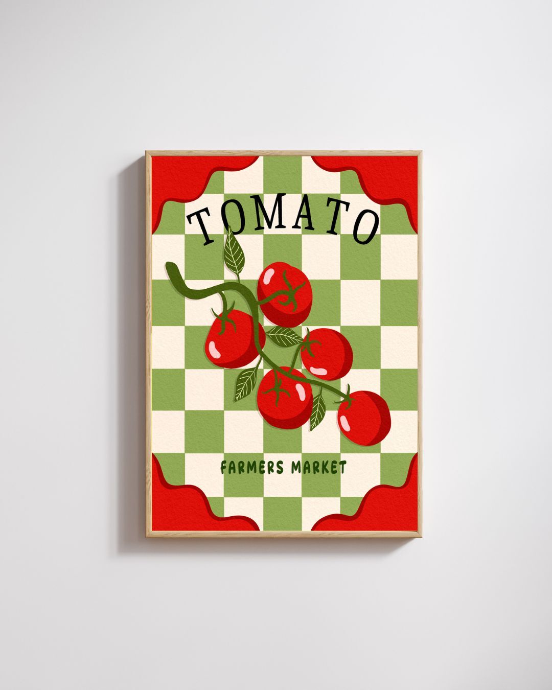 Tomaten-Wandposter