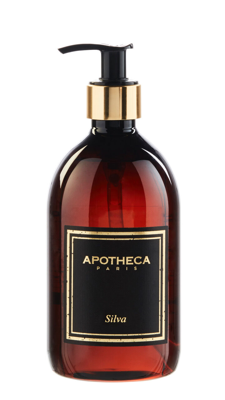 APOTHECA Silva IQUID SOAP (Leather and Pine) Body & Hands 500ML