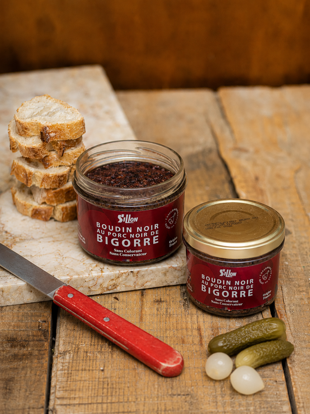 BLACK PUDDING WITH BIGORRE BLACK PORK 100g