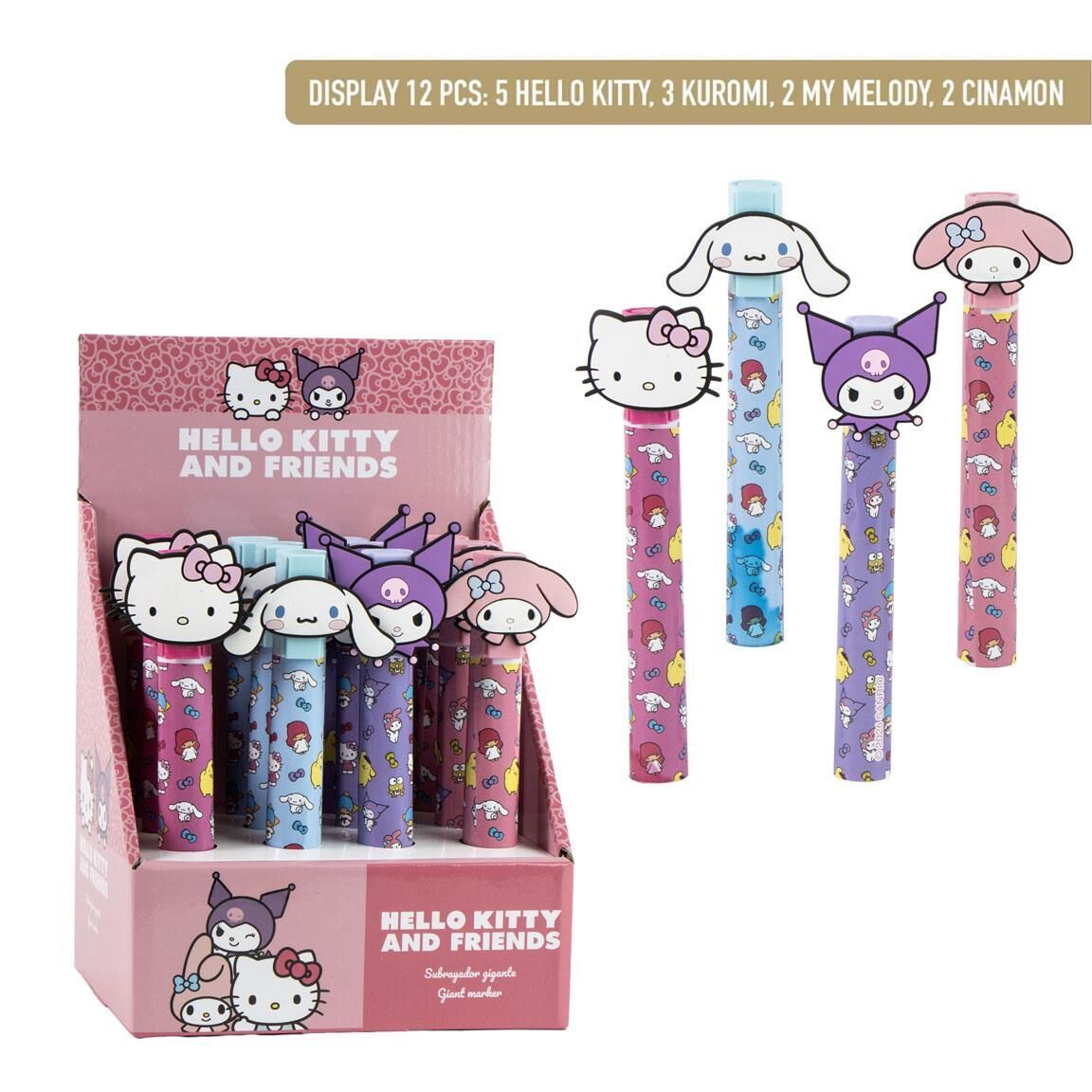 LARGE HELLO KITTY HIGHLIGHTERS - 2700002406