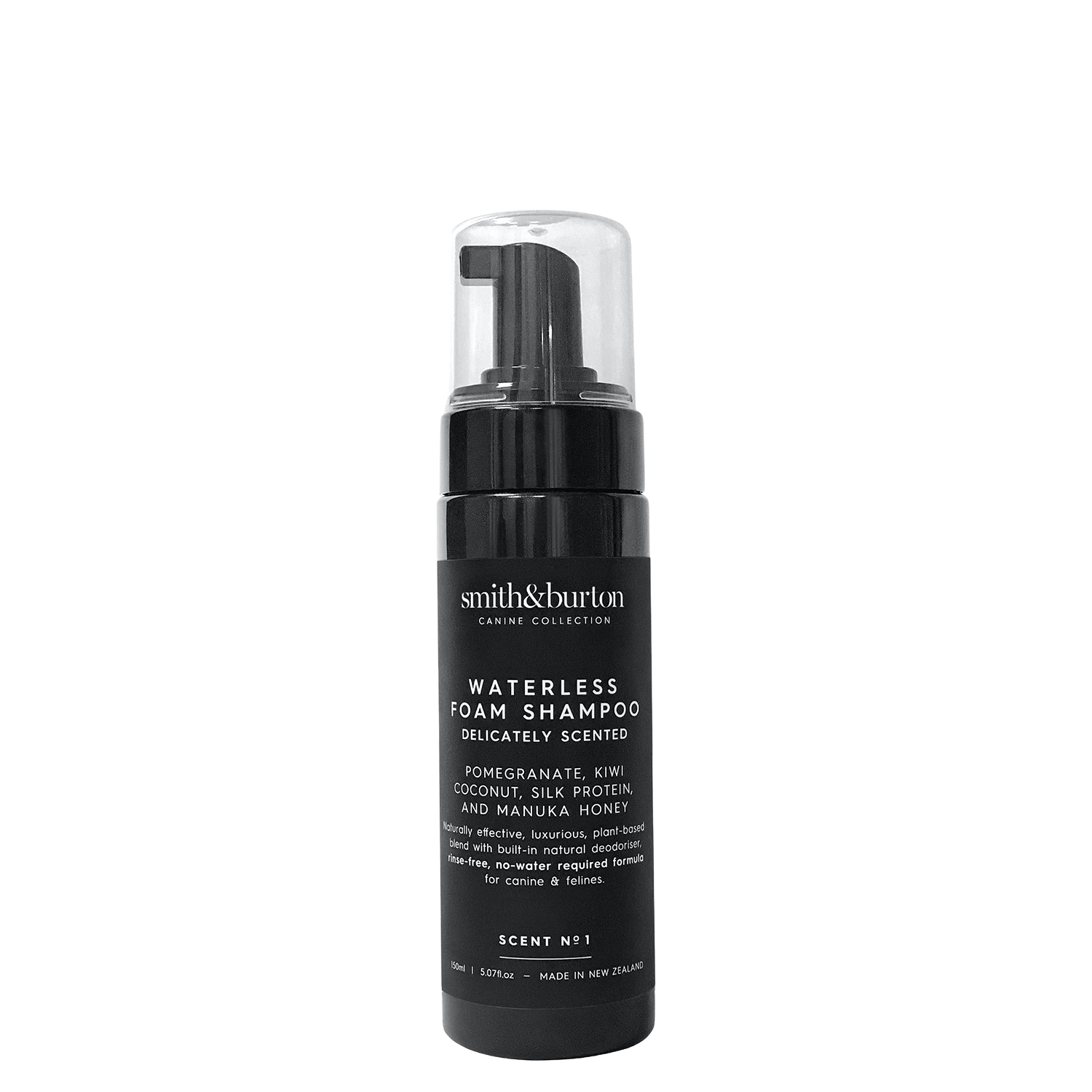 No-Rinse Cleansing Foam for Dogs – 150 ml