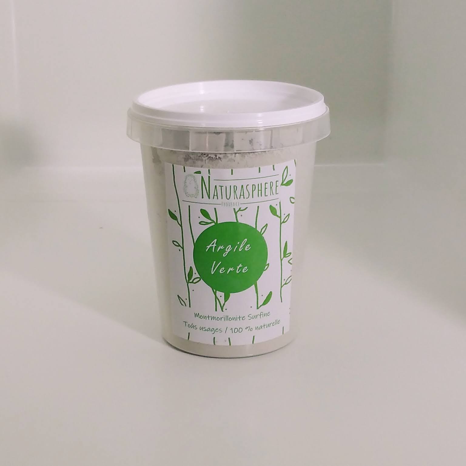Argile verte surfine pot 250g consigne