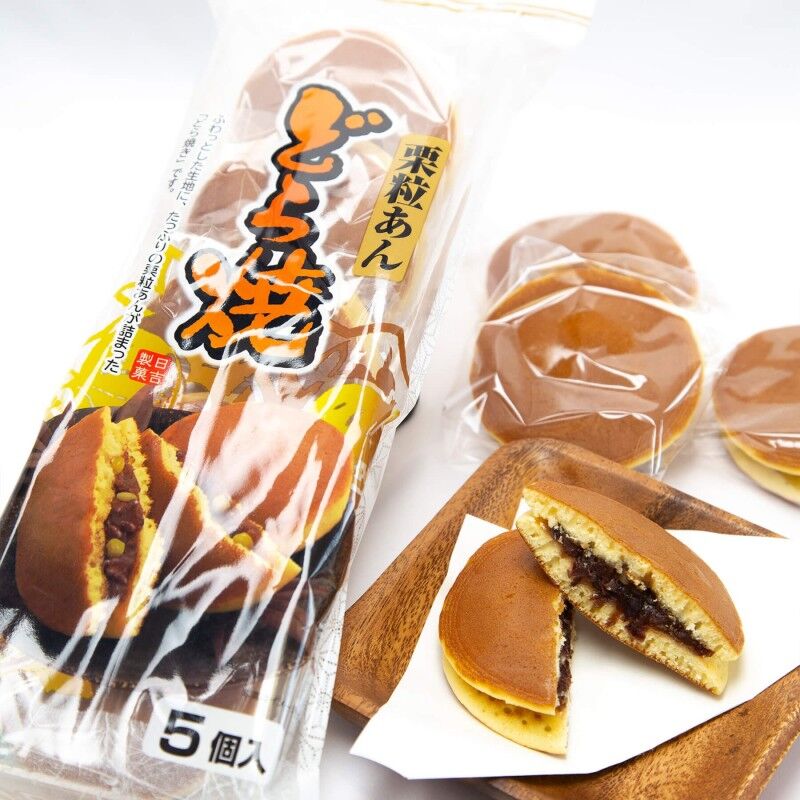 Chestnut-filled dorayaki pancake JP 5p 300g