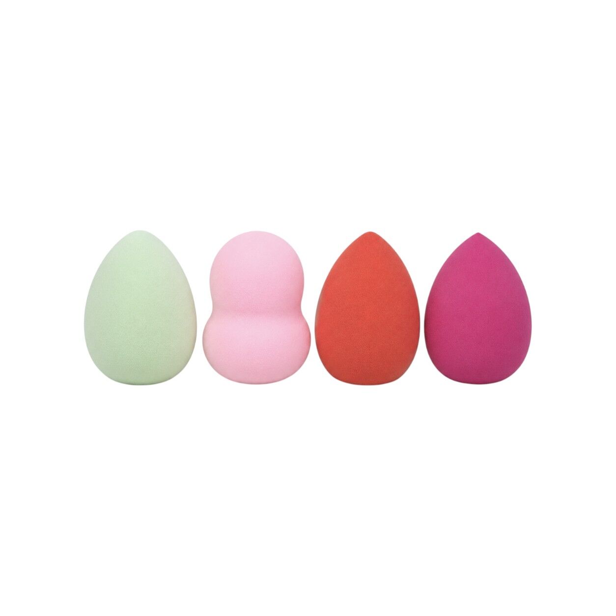 Makeup Blending Sponge Set - Multicolor 4 Pack