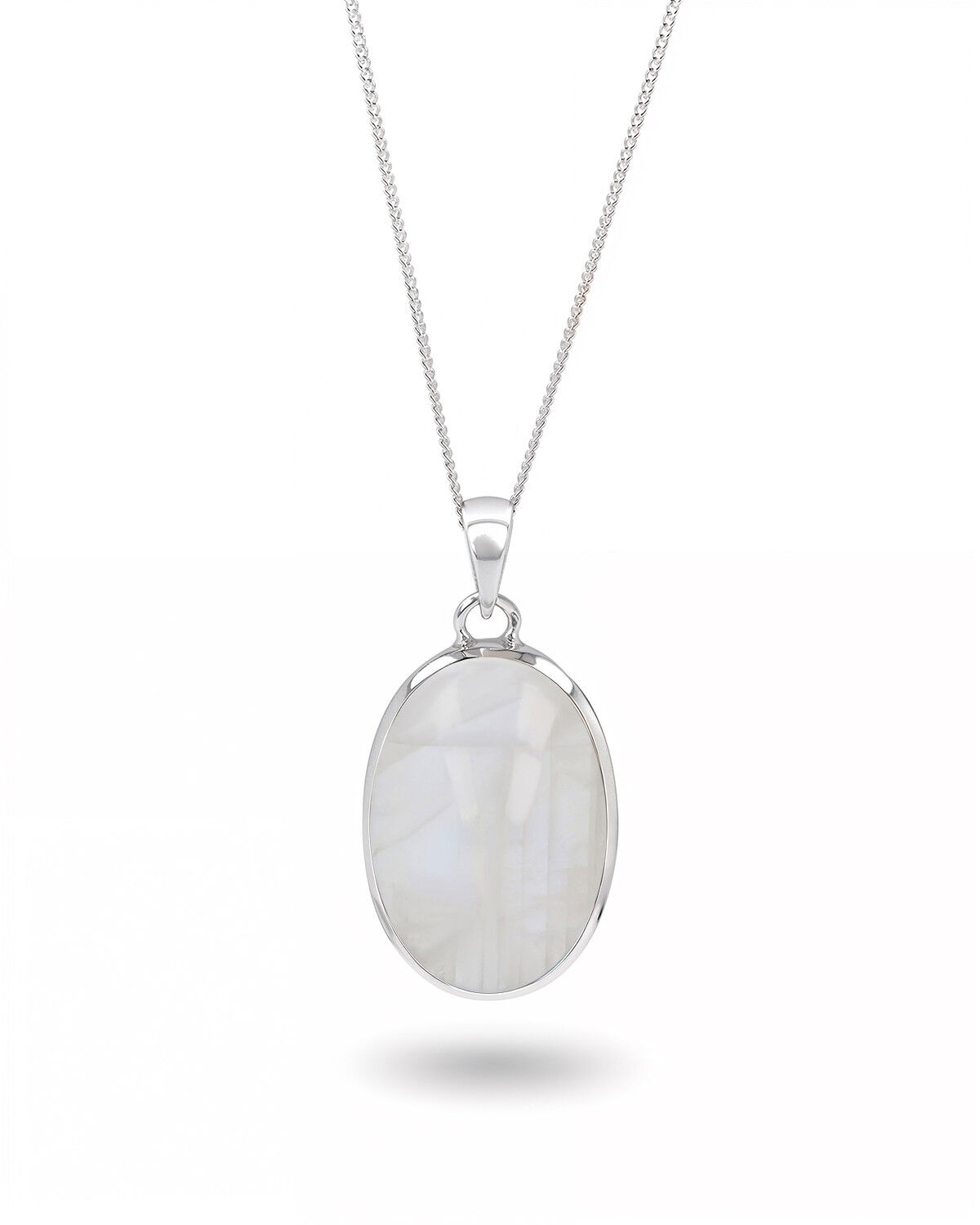 Pendentif en Pierre de Lune et Argent 925 - JANA