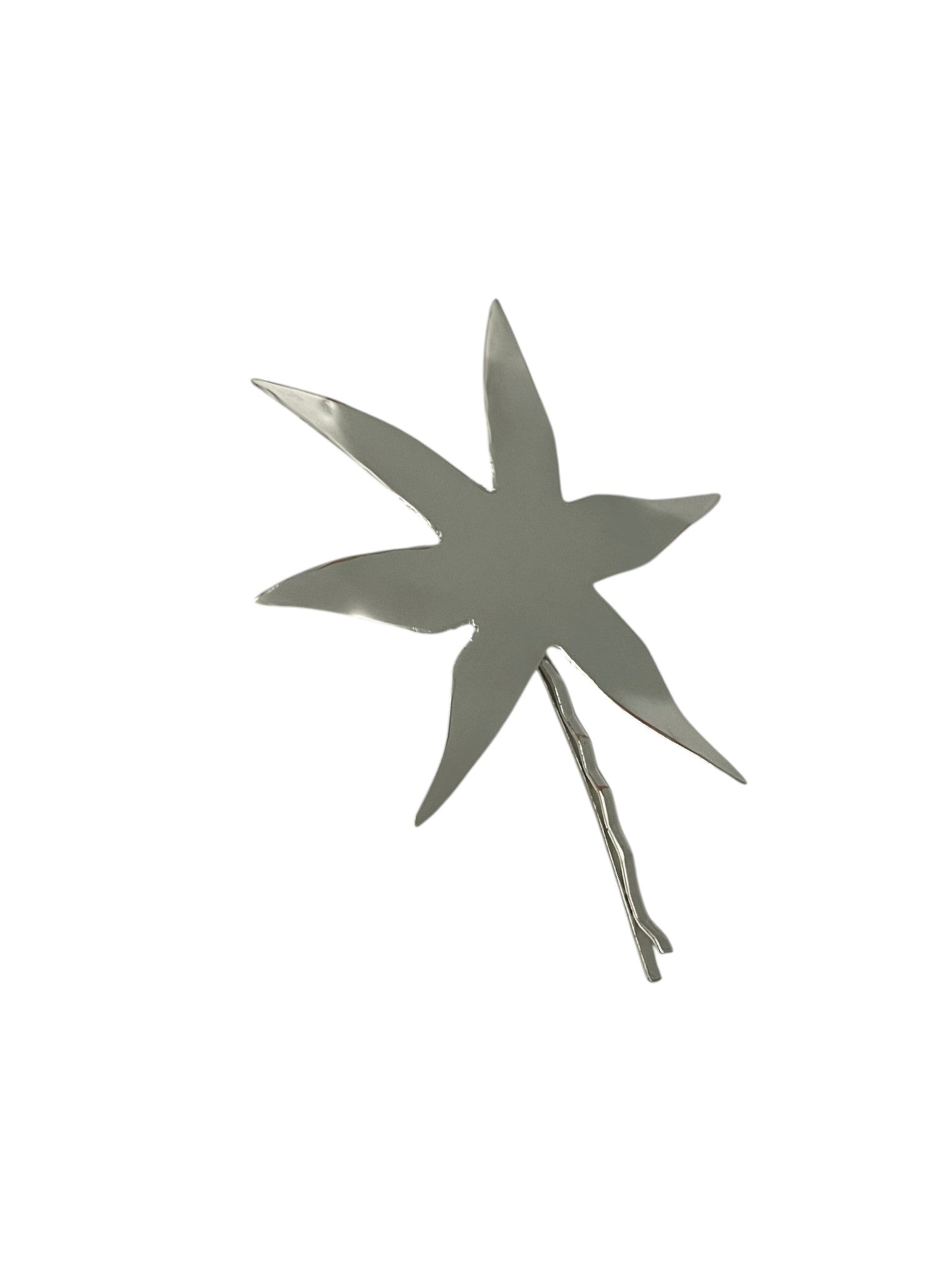 Horquilla estrella XXL laton plata 10µ o dorado