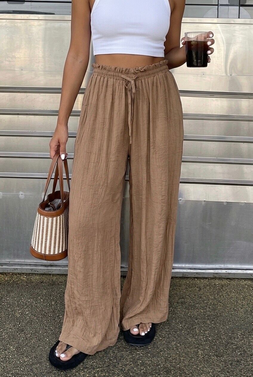 Bohemian Riviera Relax Chic Trousers