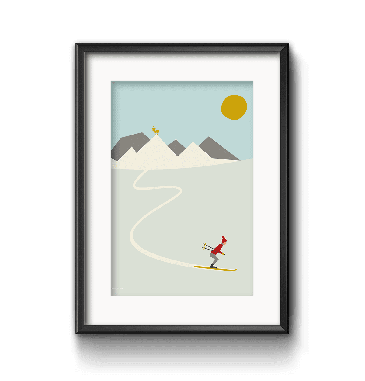 Art Print Neuschnee