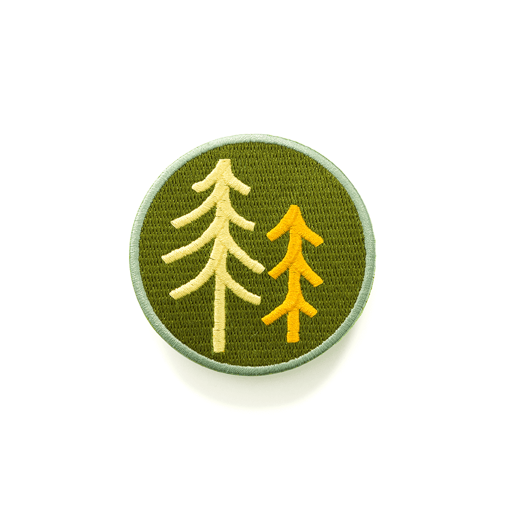 Patch Anstecker Bäume