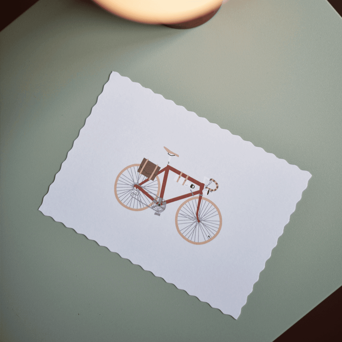 Postkarte Singlespeed
