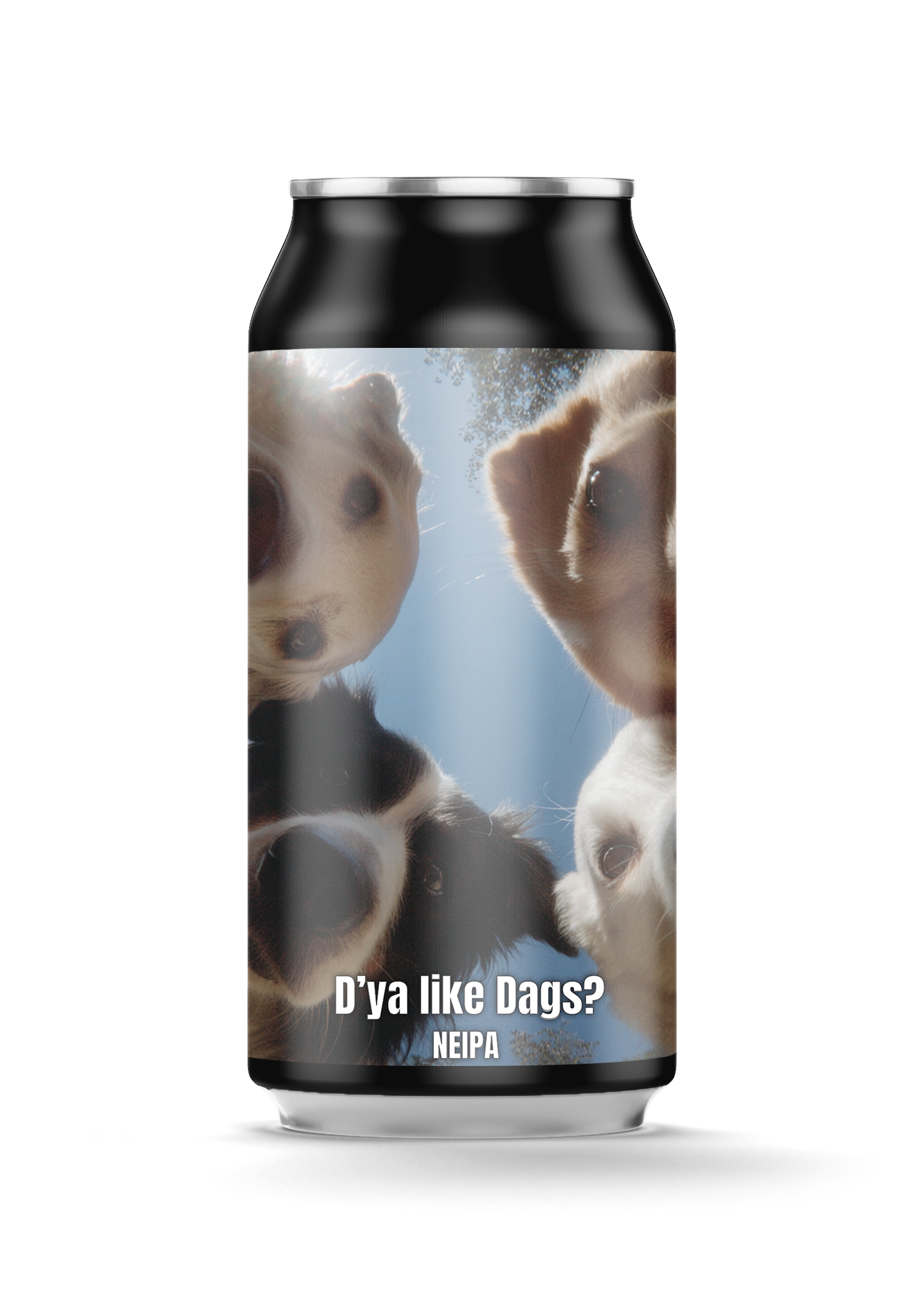 Aimes-tu les chiens ?Collaboration NEIPA Brasserie Wood / 6,3 % canette 44 cl