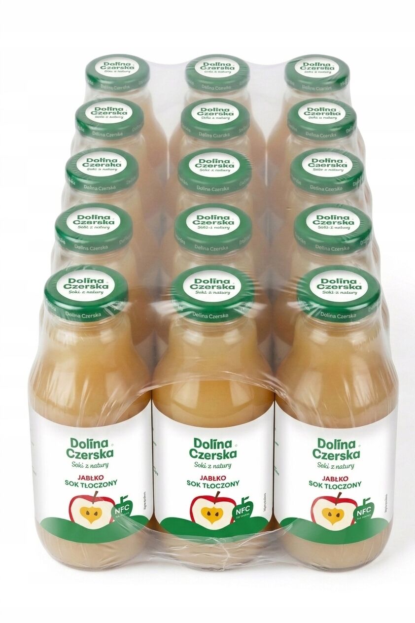 Jus de pomme NFC 100 % – Pressé à froid (15 × 330 ml)