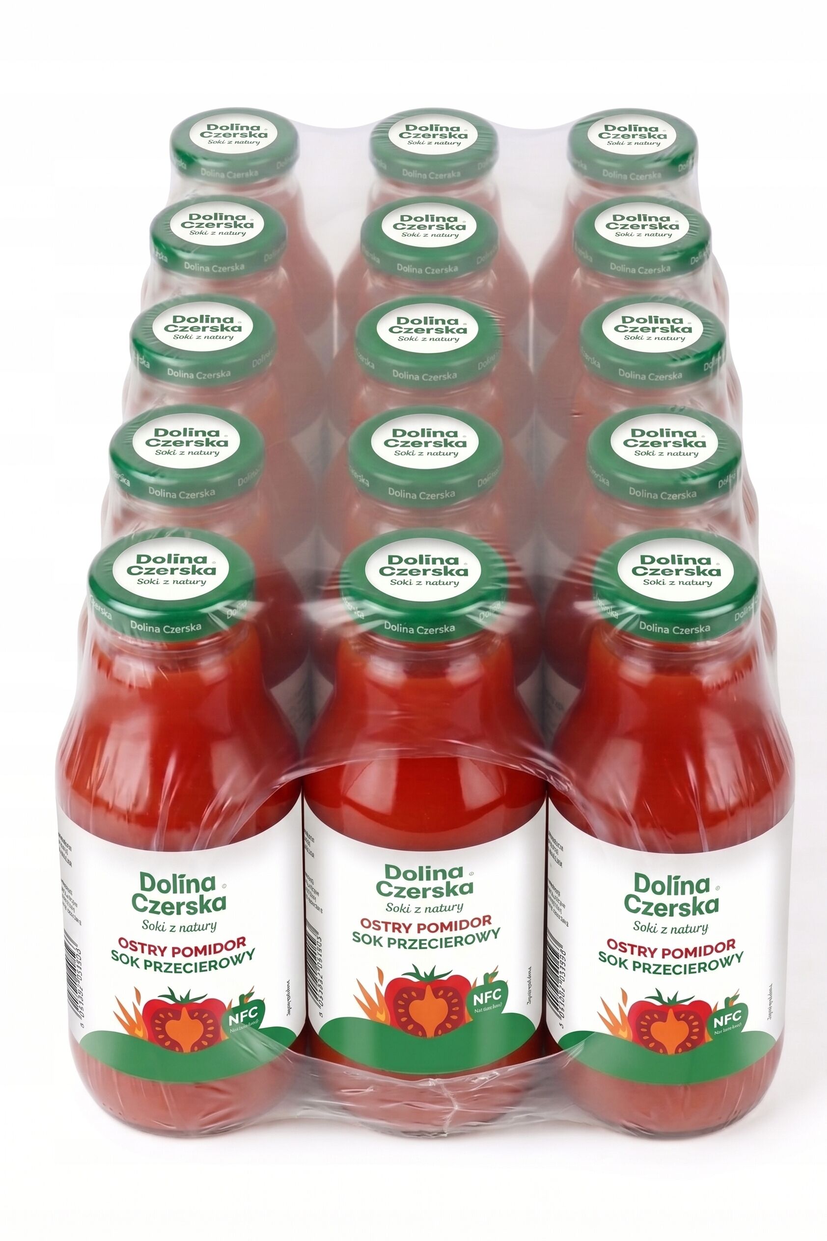 Jus de tomate épicé NFC 100 % – (15 × 330 ml)