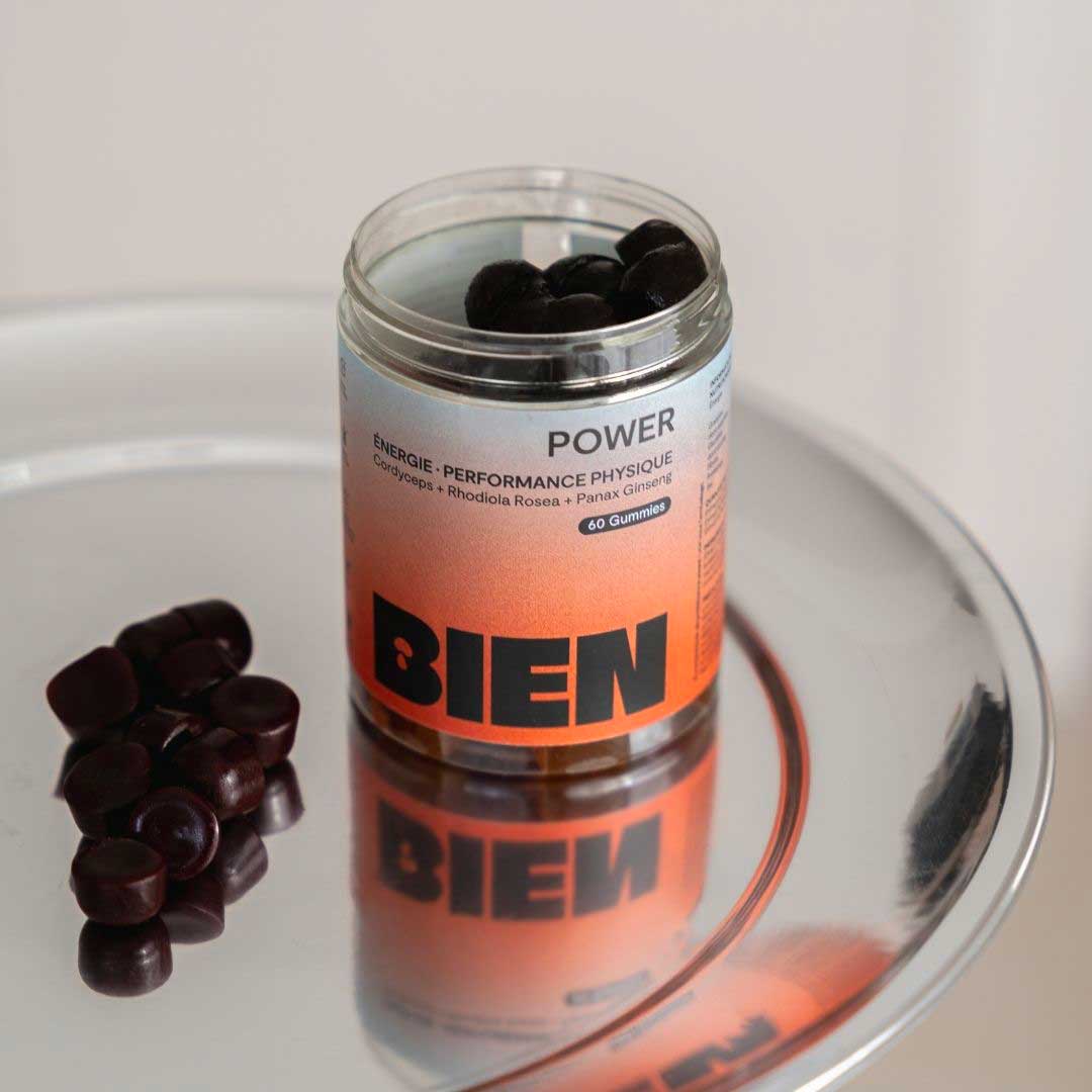 ENERGY, PERFORMANCE - POWER (Natural Passion Fruit Flavor) - Made in France - Natural Food Supplement