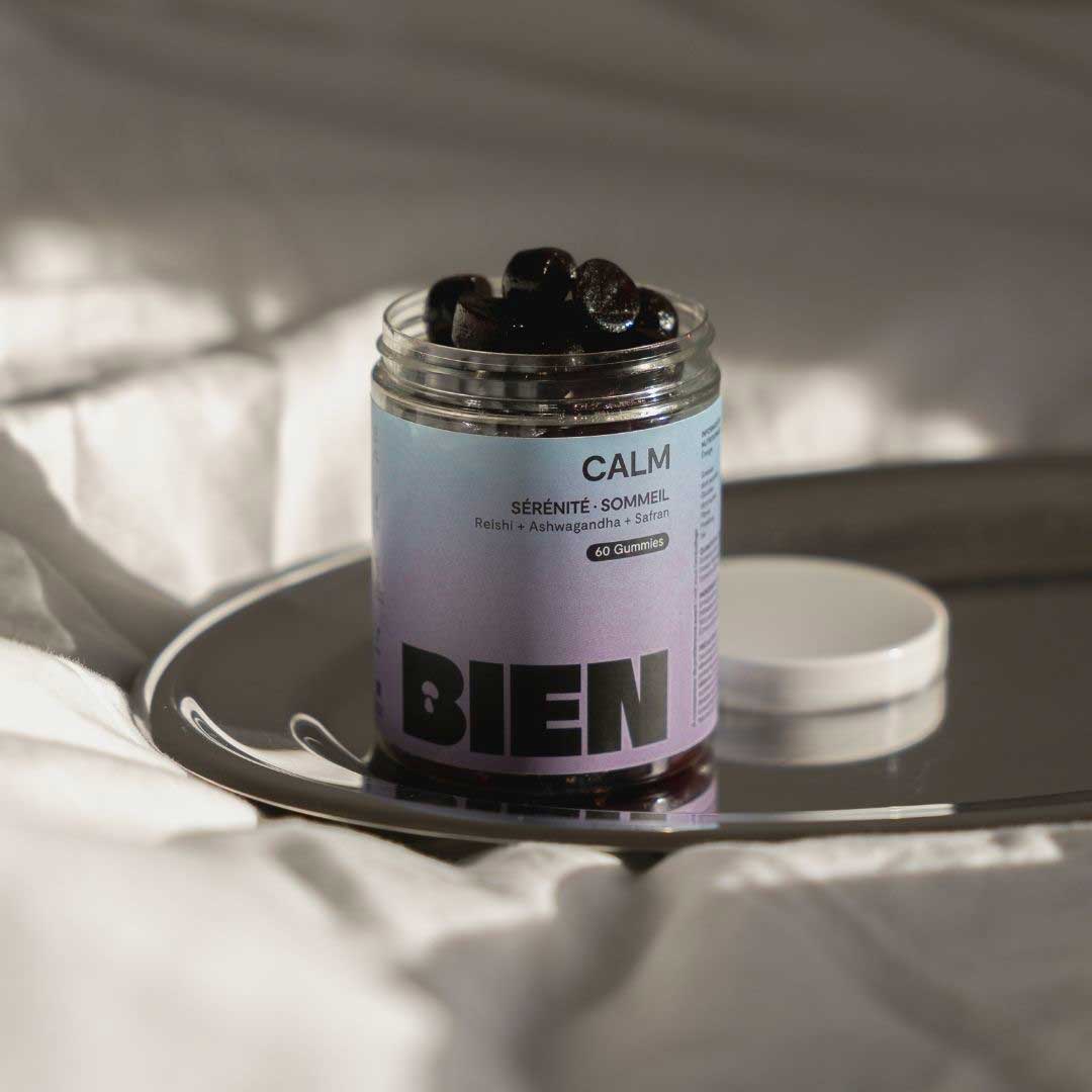 ANXIETY, SLEEP - CALM (Natural Blackberry Flavor) - Made in France - Natural Food Supplement