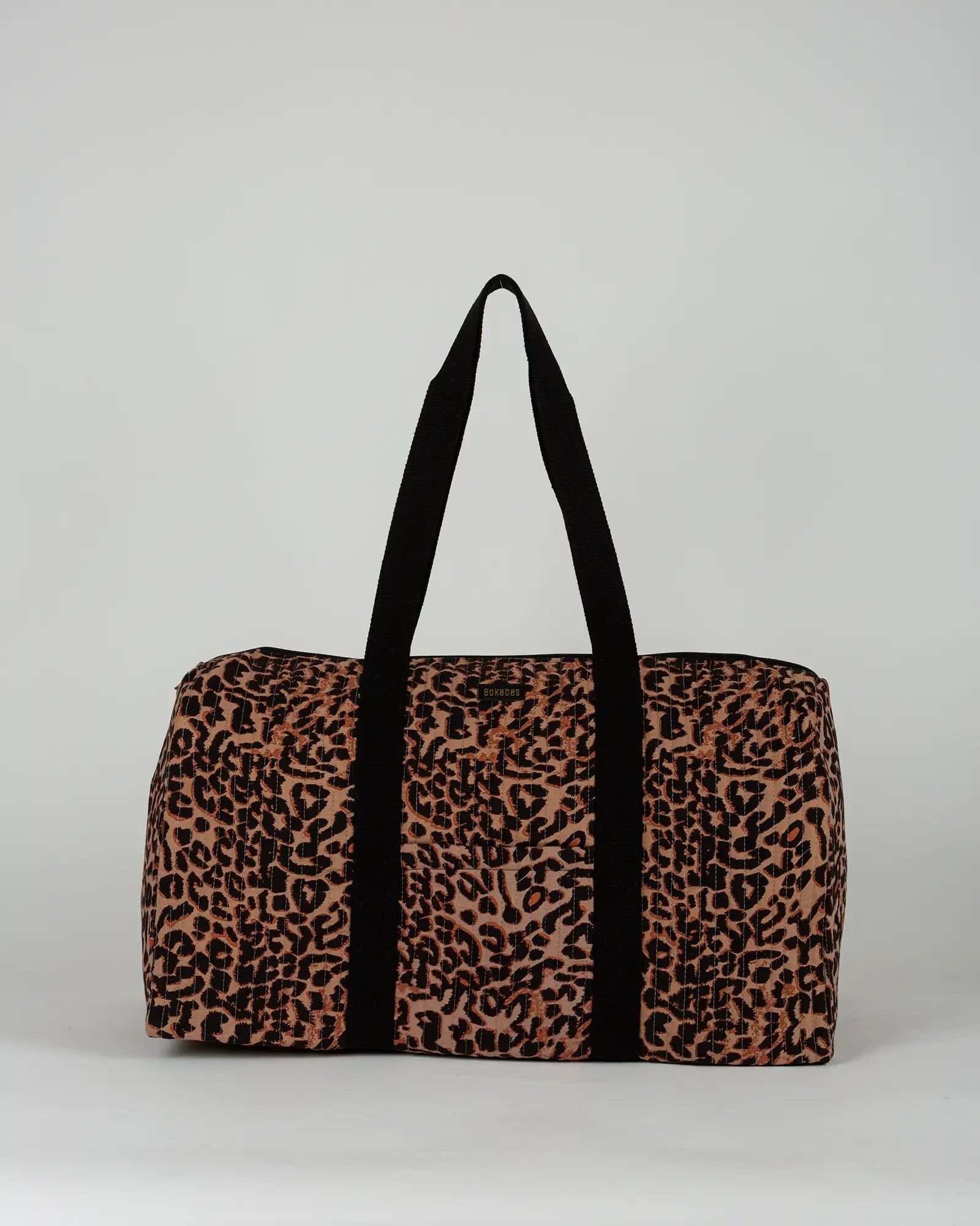 Sac week-end matelassé Leopard