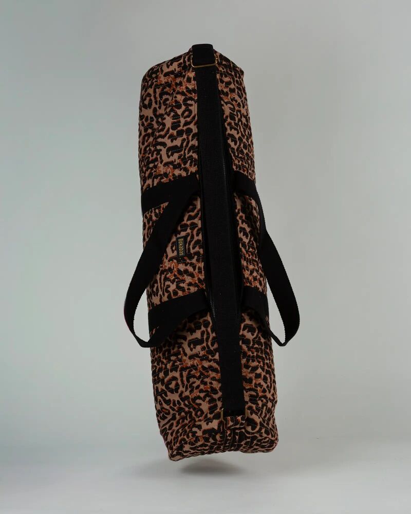 Sac à dos avec cordon de serrage imprimé léopard - Grande capacité - Résistant à l'eau - Pour le sport, le yoga, la gym - Pour garçons, filles, enfants, femmes, hommes et