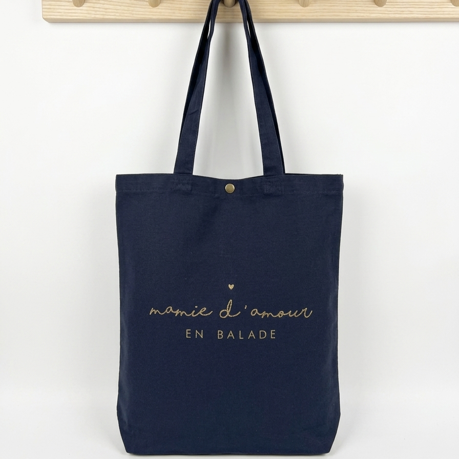 Tote Bag "Grandma's Love on a Stroll" - 4 colours to choose from