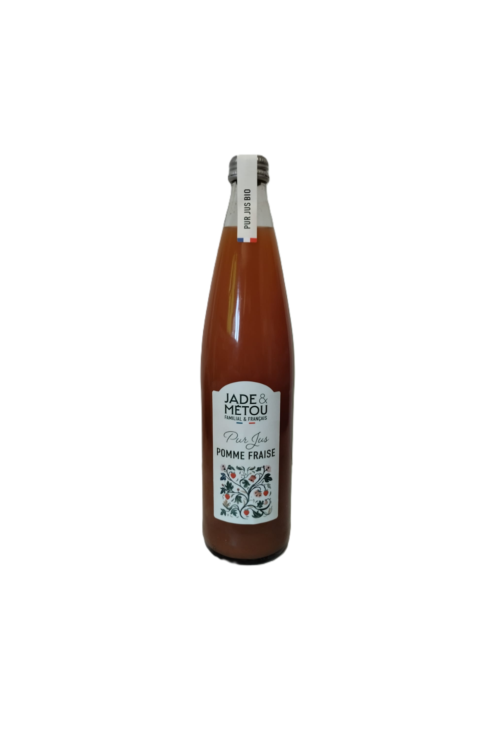 Pur Jus de Pomme-Fraise 75cl Bio Gamme Gourmet