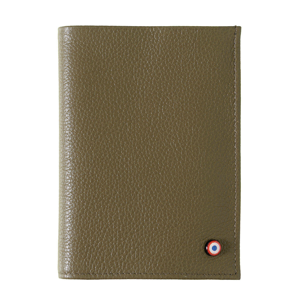 Albert Cuir Grainé Grand portefeuille Café Viennois