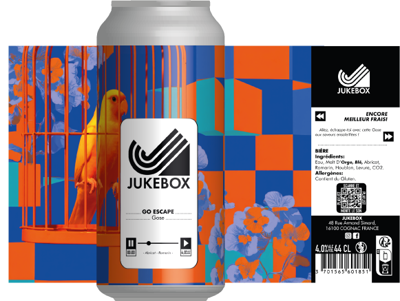 Go Escape - Apricot Rosemary Gose - 44cl