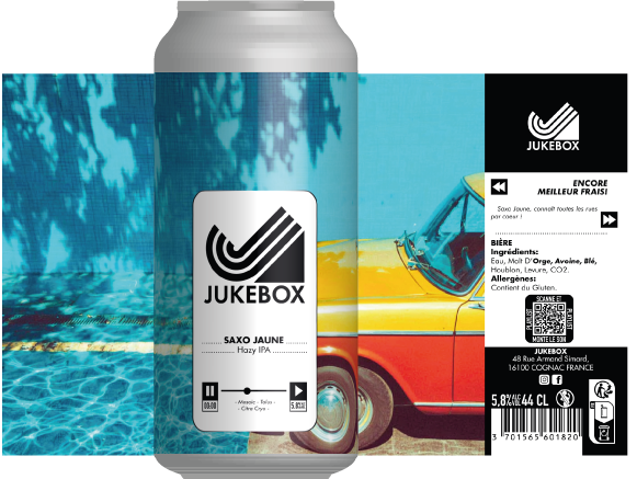 Saxo Jaune - Hazy IPA - 44cl
