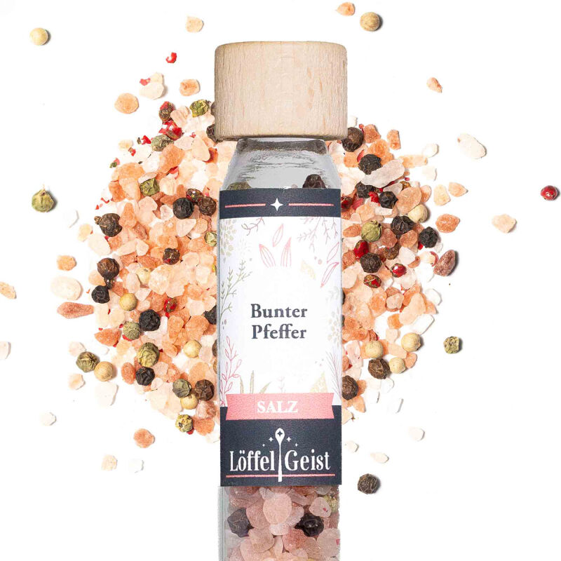 Mixed peppercorn salt (5 pieces)