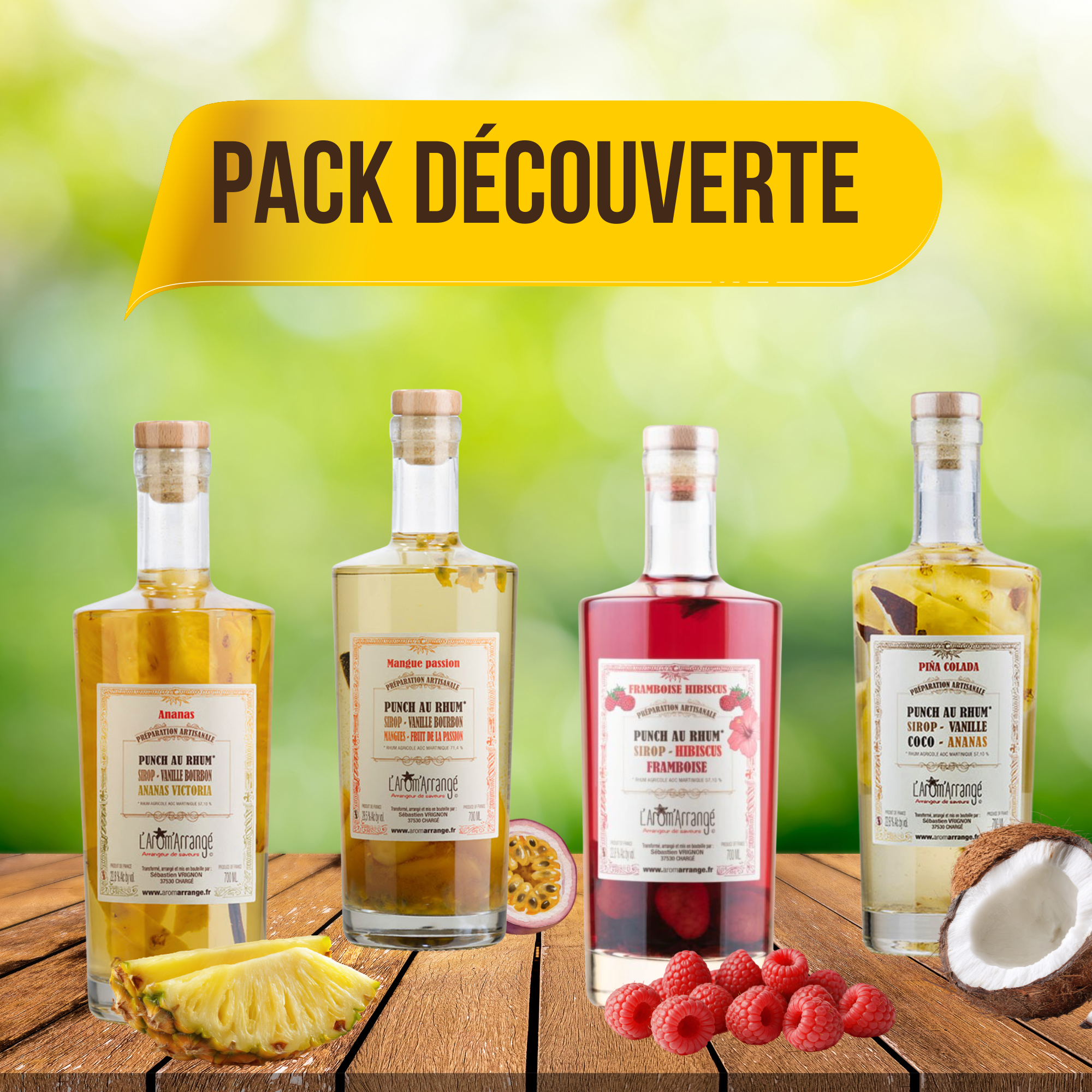 Best-Seller Discovery Pack – 12 bottles (4 x 3 bottles) | Handcrafted in Amboise