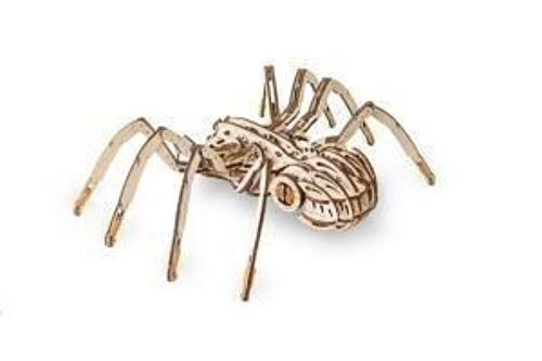 DIY EWA 3D Wooden Puzzle Spider, 488, 240x350x100mm